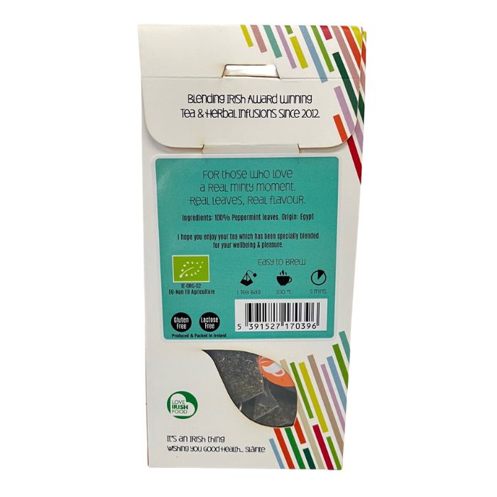 Whole Peppermint Leaves Tea Bags: 125gms