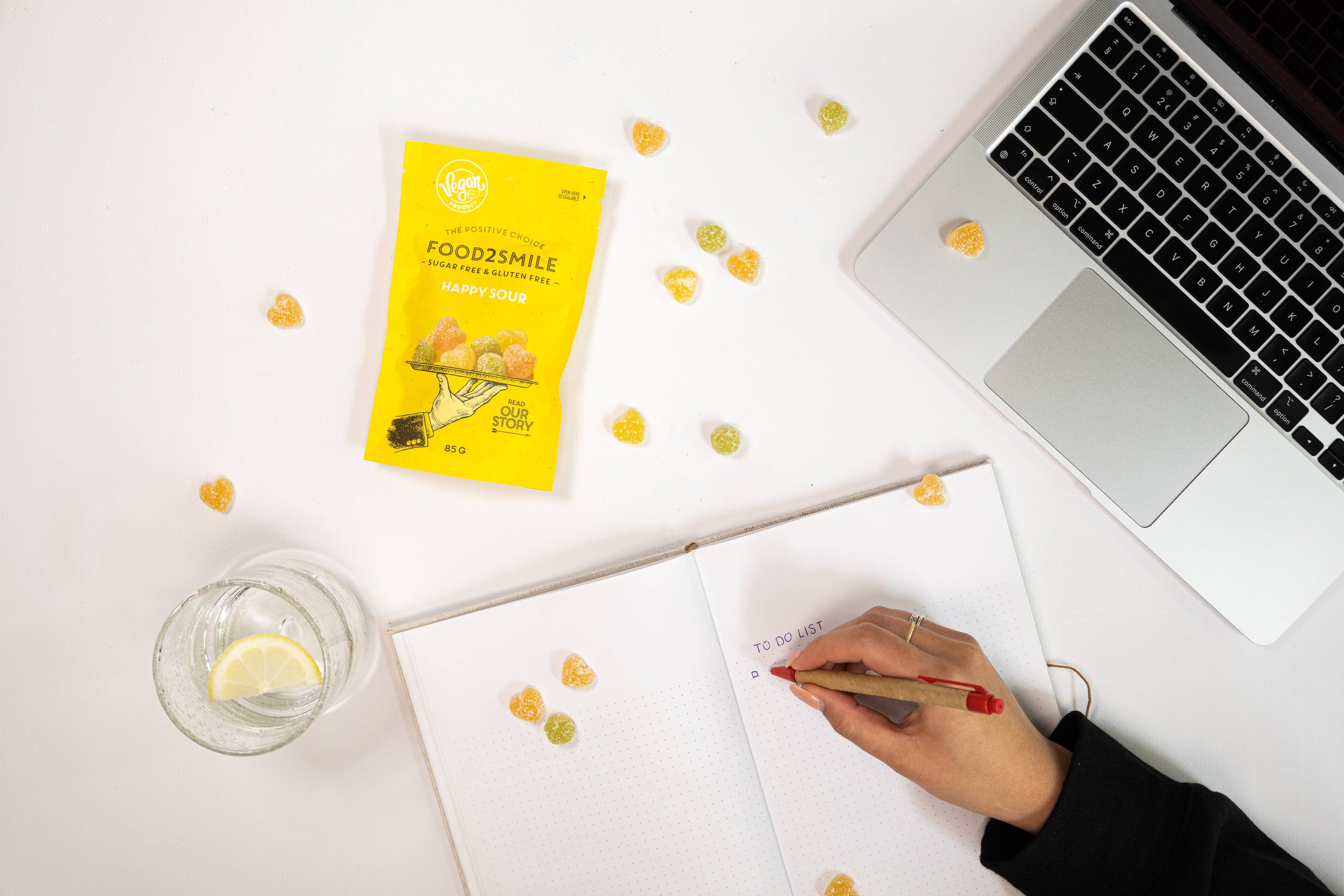 Sugar-free sour candies | Happy Sour 8x85 gram