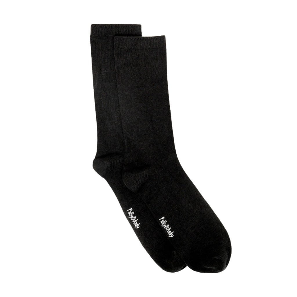 Soft Top - Bamboo Black Seamless Sock