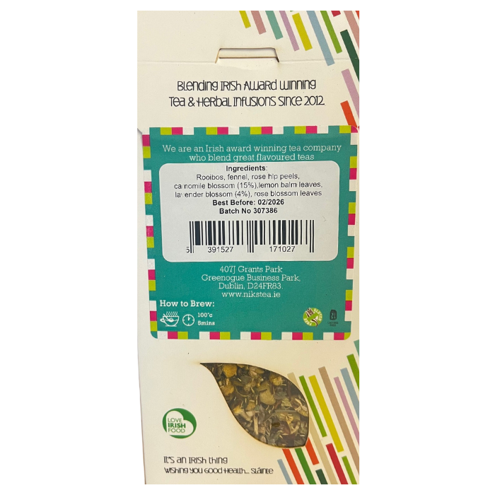 Organic Chamomile & Lavender: 80gms