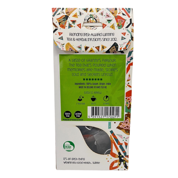 Traditional Irish Black Tea Bags: 15 Tea Bags