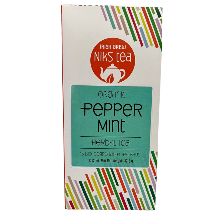 Whole Peppermint Leaves Tea Bags: 125gms