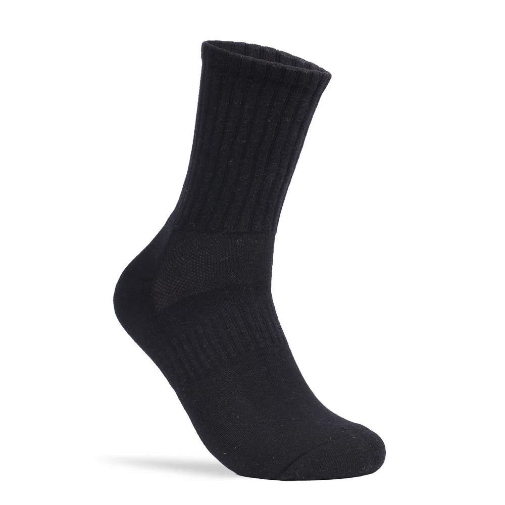 Wholesale Stripe and Elastic Waist Sock Deodorant Cotton Custom LOGO Men's Socks Terry Cushion Gift for Men Athletic Sport Socks