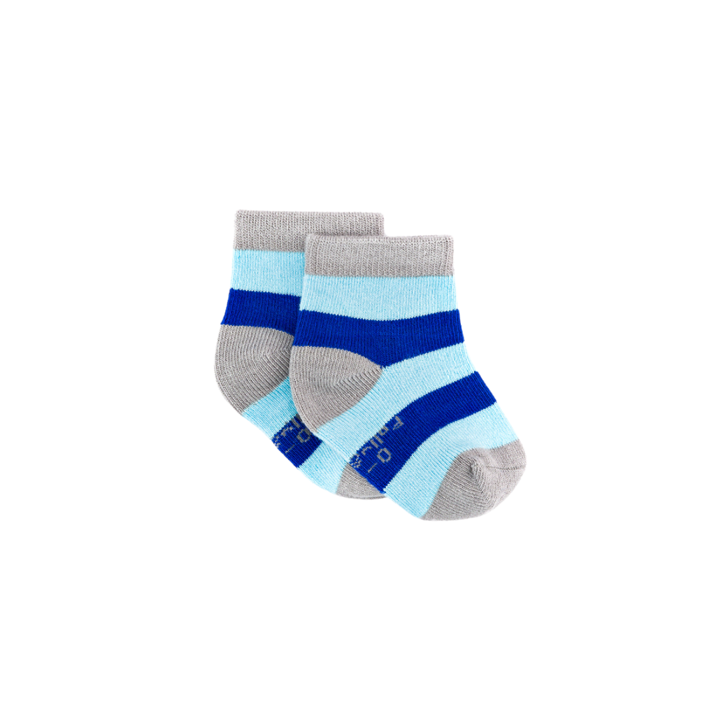 Dublin County Stripe Bamboo Sock (seamless toe)