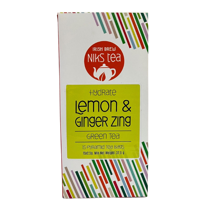 Detox Lemon & Ginger Zing Tea Bags: 15 Tea Bags
