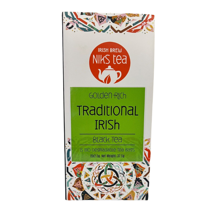 Traditional Irish Black Tea Bags: 15 Tea Bags